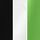 White/Black/Green