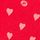 Vermillion Red Heart