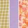 Orange Floral/Lilac/Gingham