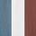 White/Blue/Brown