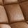 Tan Brown Faux Leather