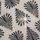 Cream/Black Foil Fan Print