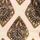 Khaki Green/Cream Foil Woodblock