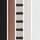 Black/Rust/Cream/Peach Pink/Ecru Stripe