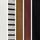Black/Khaki Green/Cream/Red/Ecru Stripe