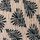 Cream/Black Fan Print