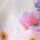 Ecru/Pink Floral