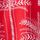 Red Palm Print