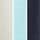 Navy/Light Blue/ Cream