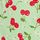 Cherry Hearts Green