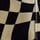 Black/Ecru Checkerboard