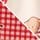 Cream Bear/ Red Cherry Gingham