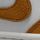 Ochre Yellow White