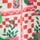 Red Floral Fruit Print