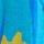 Bright Blue Palm Print