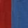 Rust Orange & Royal Blue