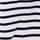 White Navy Stripe