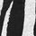 White/Black Zebra Print