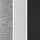 Blanco/negro/gris