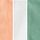Green/Orange/Cream
