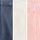 Bleu marine/rose/crème