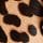 Couro com estampa de leopardo