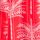 Red & White Palm Print
