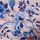 Cream/Blue Floral