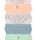 Roze/oranje/blauw/groen