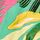 Green Tropical Print