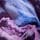 Blue Virtual Landscape Print