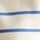 Cream/Blue Cotton