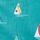 Blue Sailing Boat Print