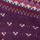 Violet motif licorne