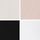 Black/Light Grey/Pink/Cream/Blue/White