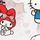 Red Hello Kitty & Friends