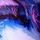 Blue Virtual Landscape Print