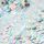 Ecru White Sequin Heart