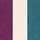 Plum Purple/Teal Blue/Light Pink