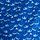 Cobalt Blue/White