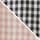 Pink Gingham Check/Black Gingham Check