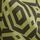 Khaki Green Geo Print