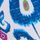 Blaues Aztekenmuster