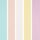 Green/Nude/Cream/Yellow/Purple