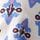 Blue/White Print