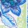 Blue/White Print