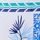 Blue/White Print