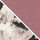 Zwart met print/roze