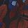 Rust Orange/Blue Floral