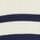White/Navy Stripe